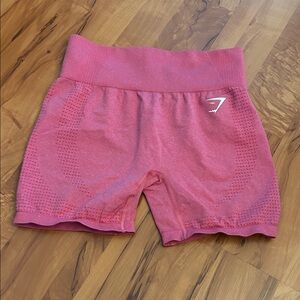 Gymshark Pinkish Red Seamless High-Waist Women's Shorts